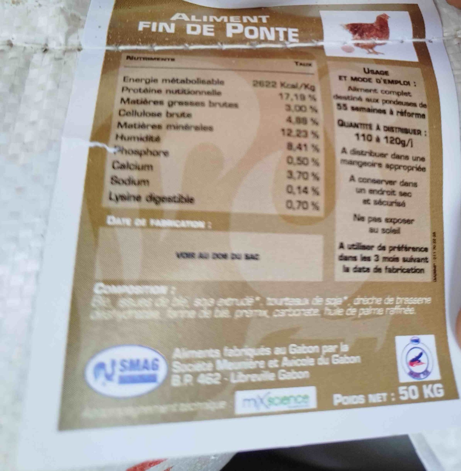 PONTE FIN 55/90S 50KG